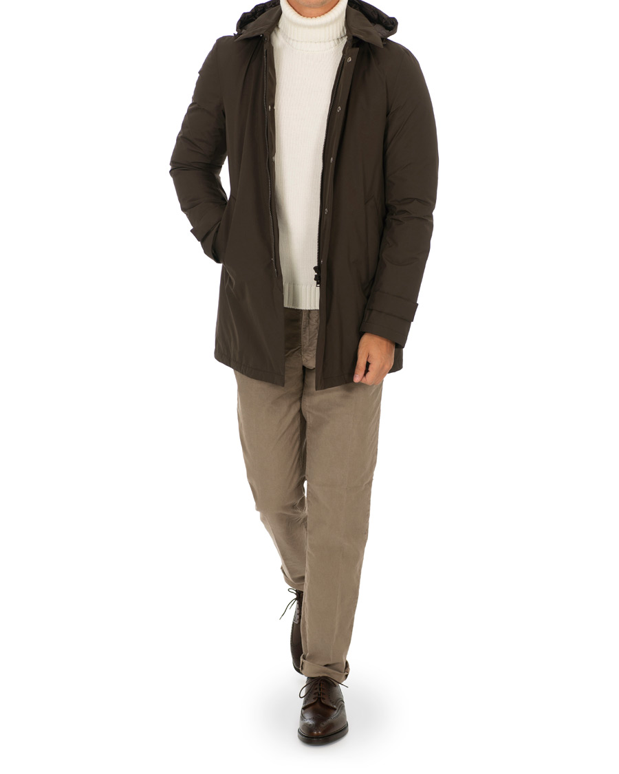 Hombres | Abrigos y chaquetas | Herno | Laminar Padded Coat Brown