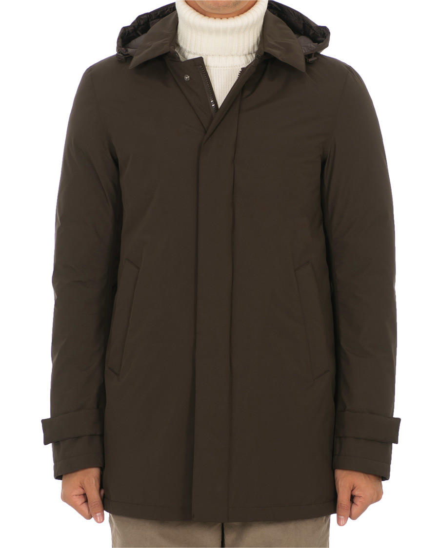 Hombres | Abrigos y chaquetas | Herno | Laminar Padded Coat Brown