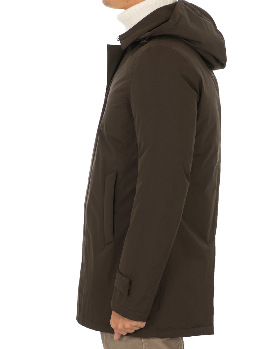 Hombres | Abrigos y chaquetas | Herno | Laminar Padded Coat Brown