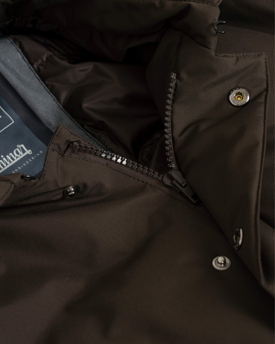 Hombres | Abrigos y chaquetas | Herno | Laminar Padded Coat Brown