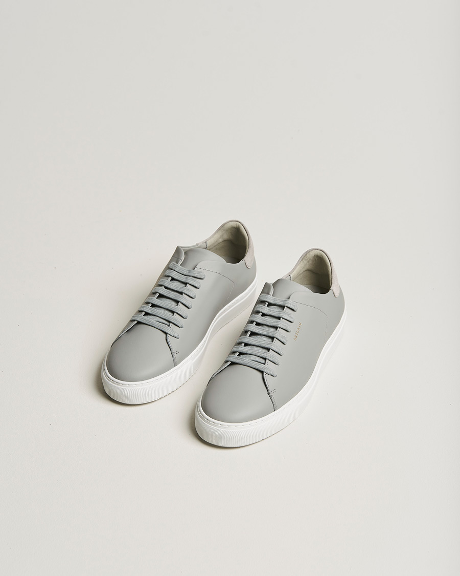 Hombres |  | Axel Arigato | Clean 90 Sneaker Light Grey Leather