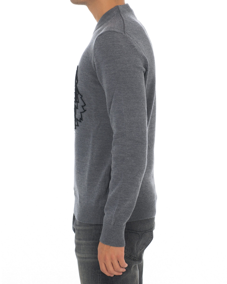 Hombres | Jerséis y prendas de punto | KENZO | Tiger Head Jumper Grey