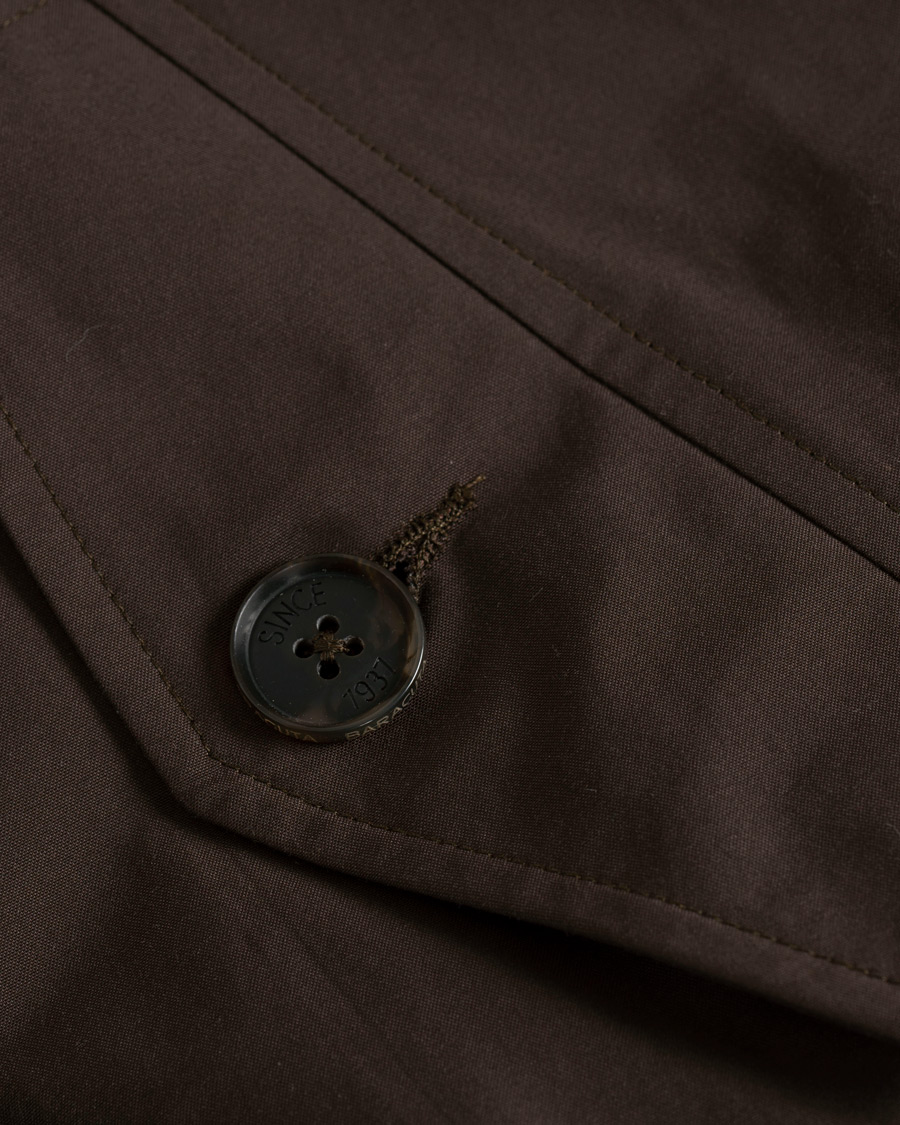Hombres | Abrigos y chaquetas | Baracuta | G9 Original Harrington Jacket Chocolate