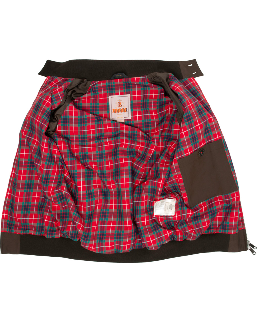 Hombres | Abrigos y chaquetas | Baracuta | G9 Original Harrington Jacket Chocolate