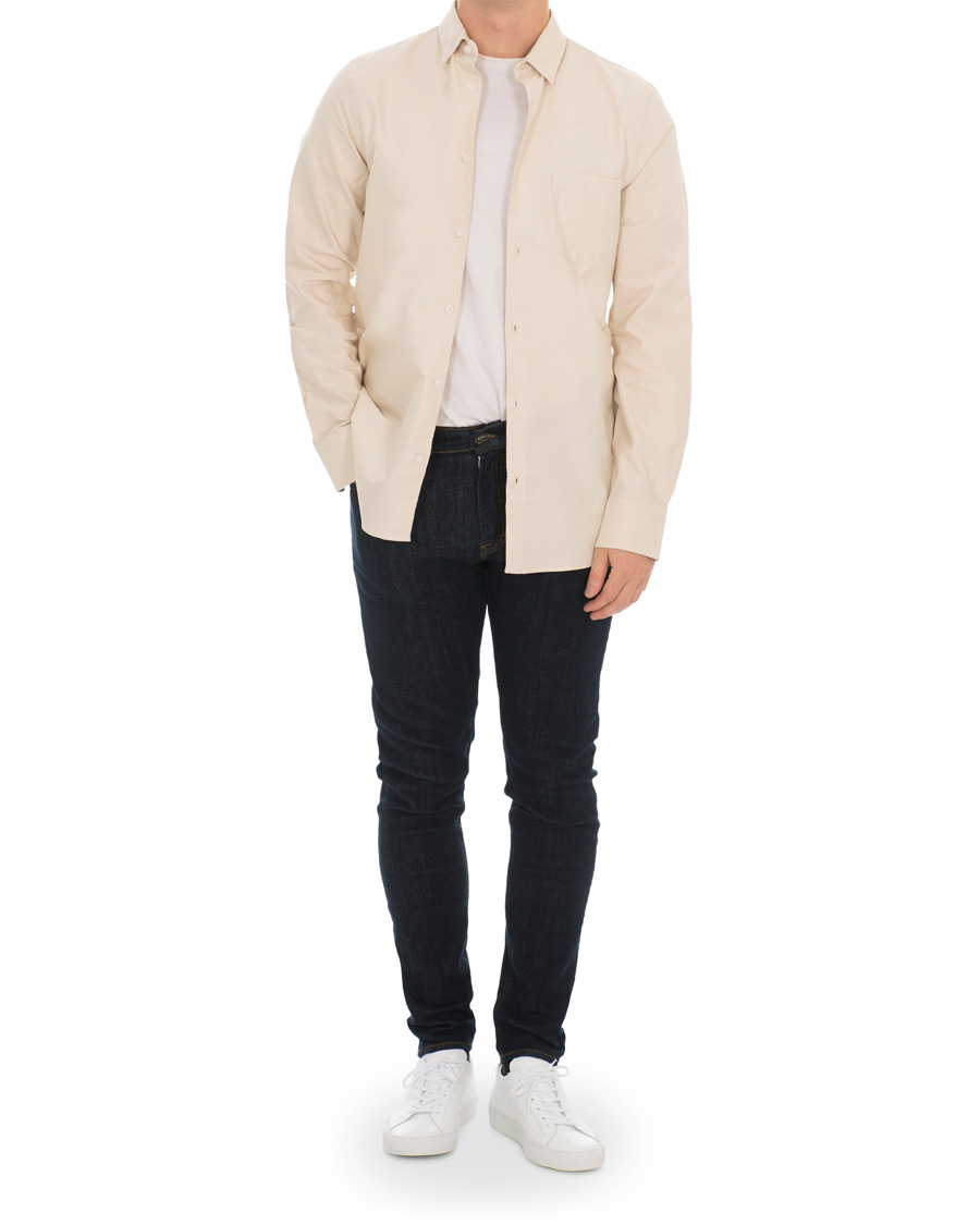 Hombres | Camisas | Filippa K | Tim Oxford Shirt Bisque