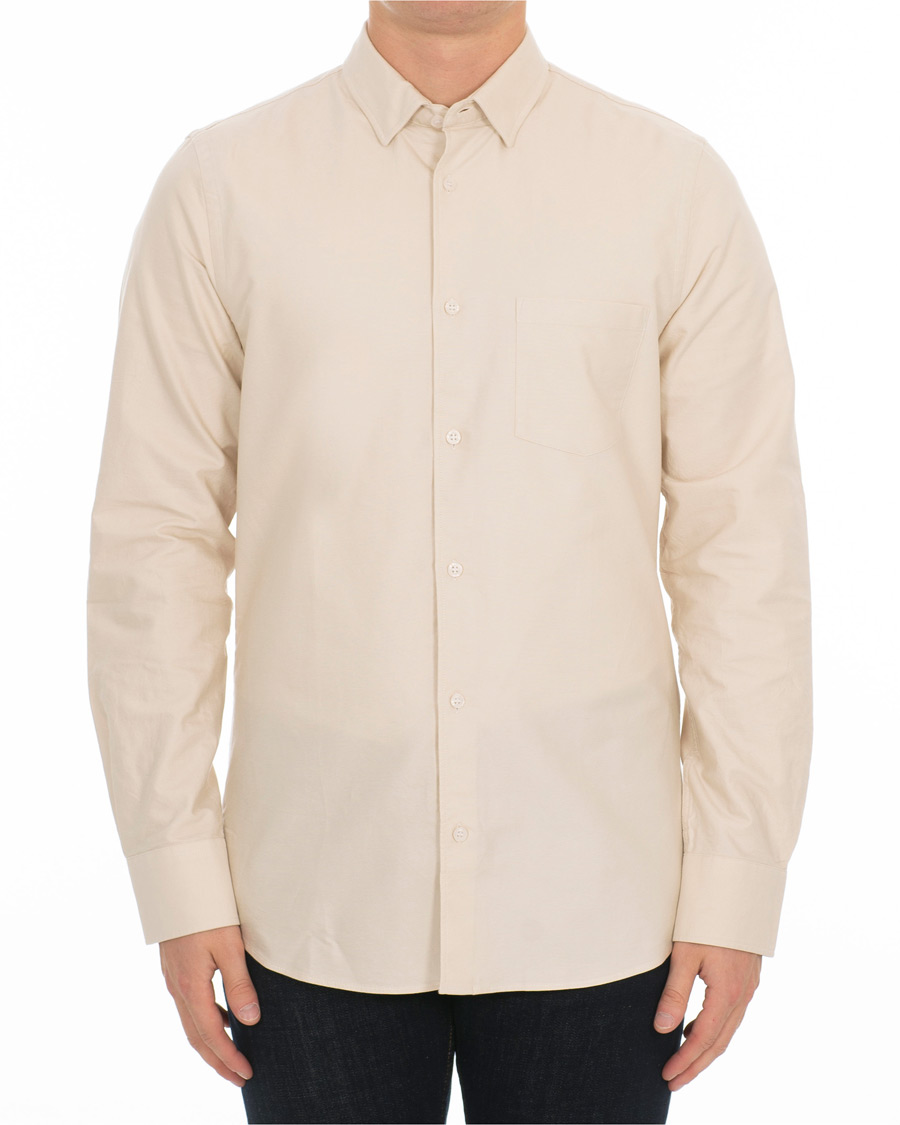 Hombres | Camisas | Filippa K | Tim Oxford Shirt Bisque
