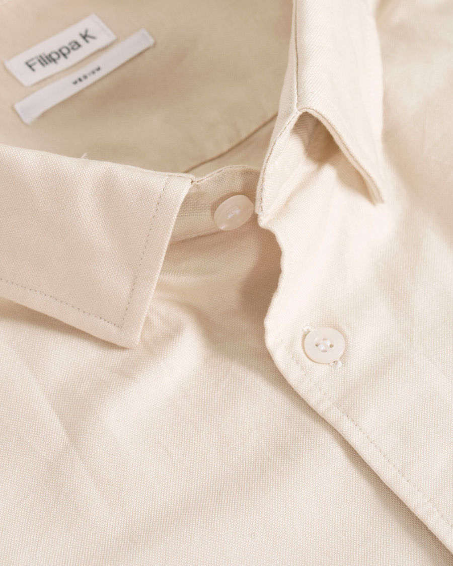 Hombres | Camisas | Filippa K | Tim Oxford Shirt Bisque