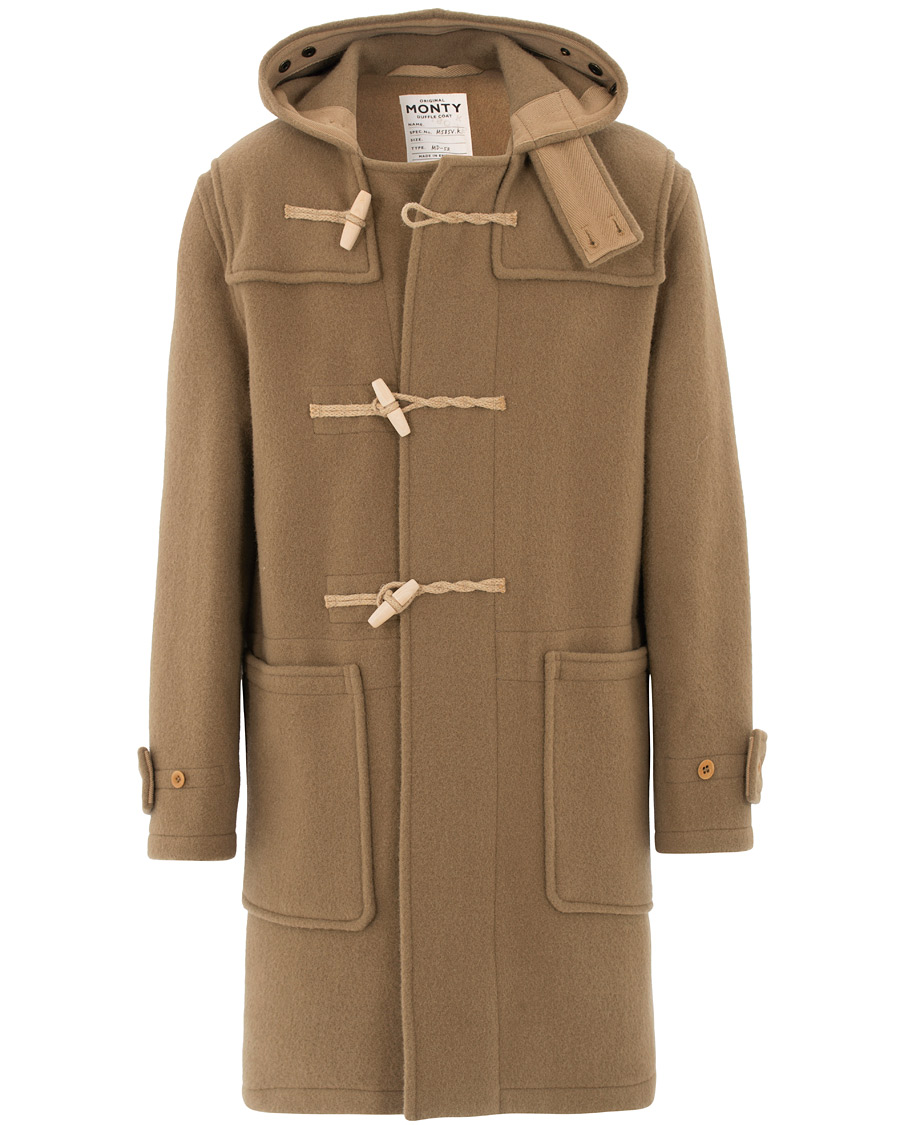Hombres | Abrigos y chaquetas | Gloverall | 575 Monty Original Duffle Coat Camel