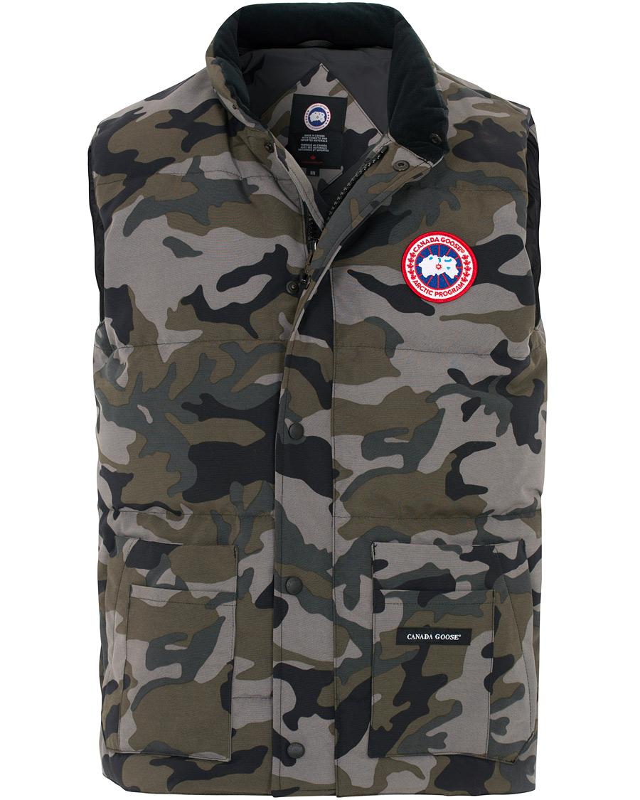 Hombres | Abrigos y chaquetas | Canada Goose | Freestyle Crew Vest Coastal Grey Camo
