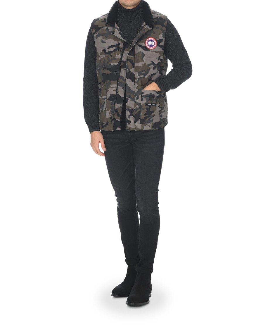 Hombres | Abrigos y chaquetas | Canada Goose | Freestyle Crew Vest Coastal Grey Camo