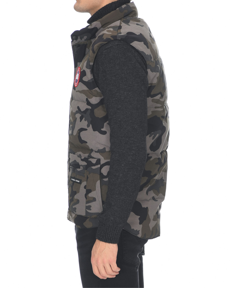 Hombres | Abrigos y chaquetas | Canada Goose | Freestyle Crew Vest Coastal Grey Camo
