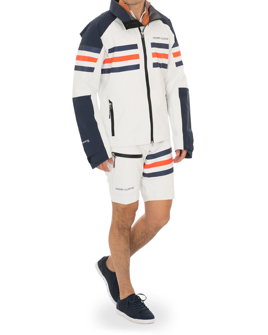 Hombres | Pantalones | Henri-Lloyd | Henri Lloyd Fremantle Stripe Shorts Cloud White