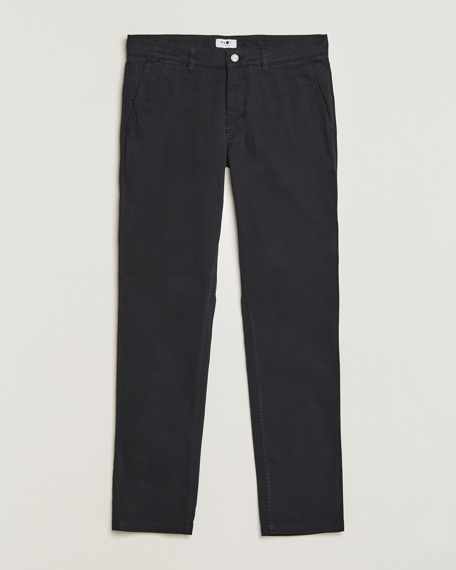 Hombres | Pantalones | NN07 | Marco Slim Fit Stretch Chinos Black