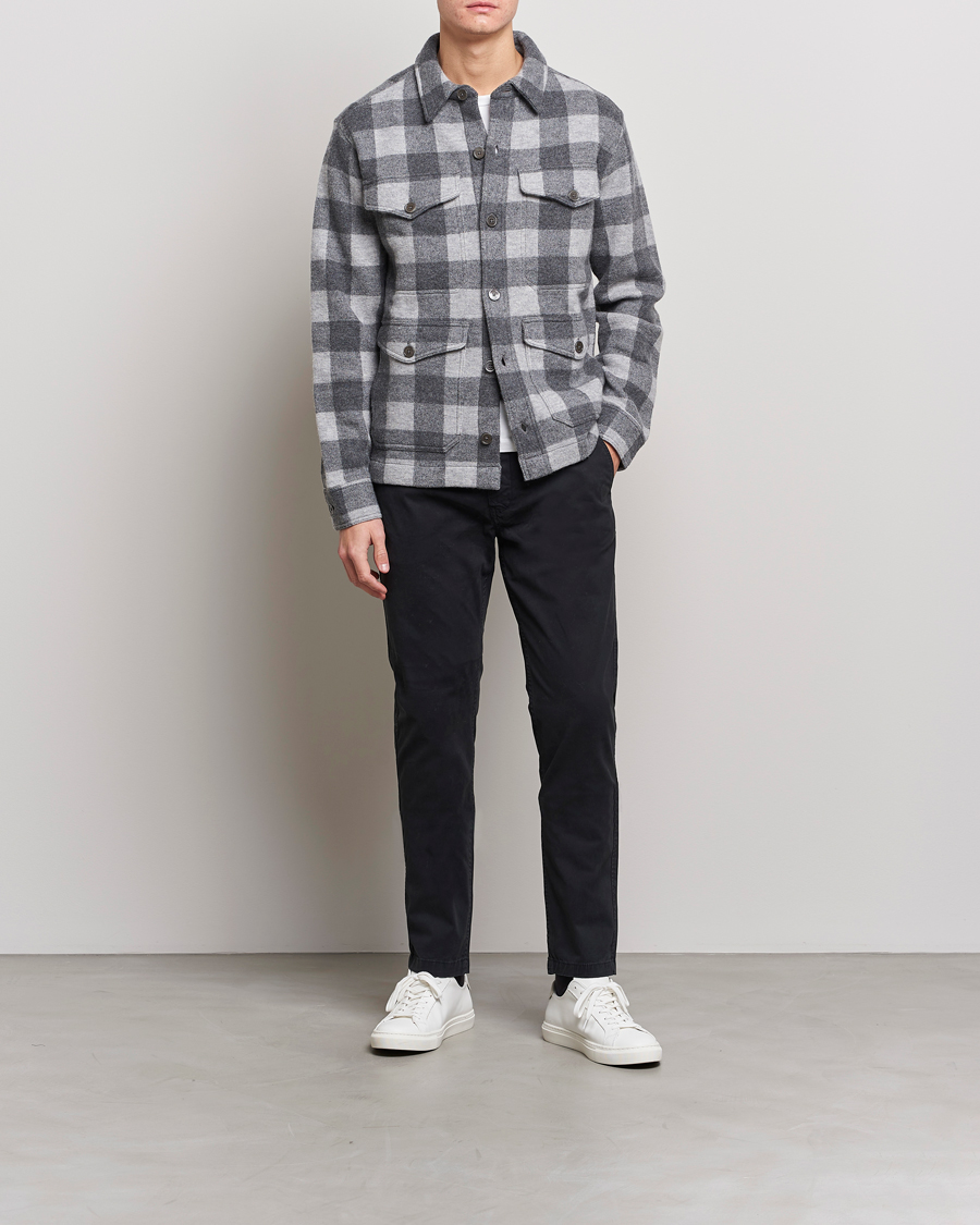 Hombres | Pantalones | NN07 | Marco Slim Fit Stretch Chinos Black