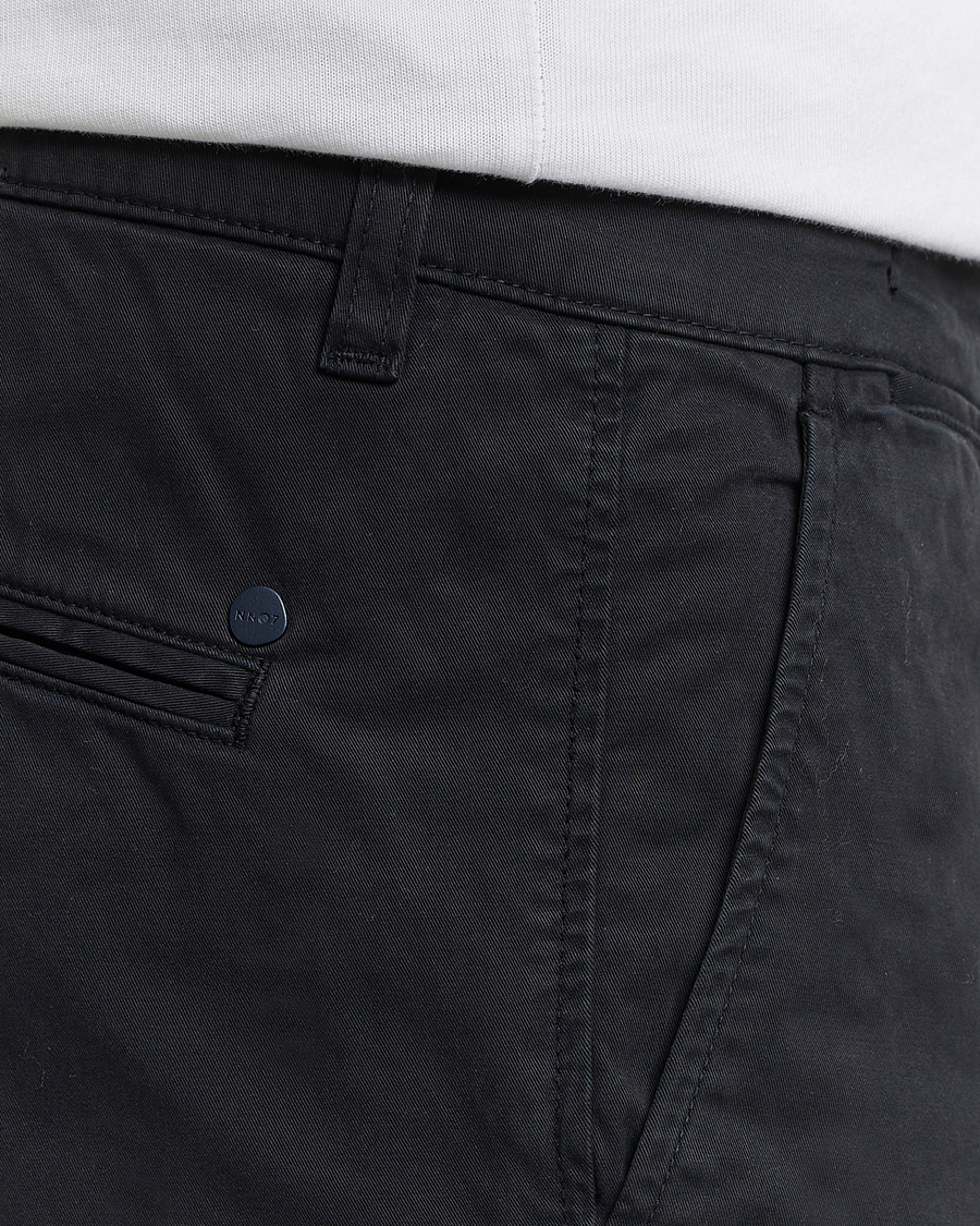 Hombres | Pantalones | NN07 | Marco Slim Fit Stretch Chinos Black