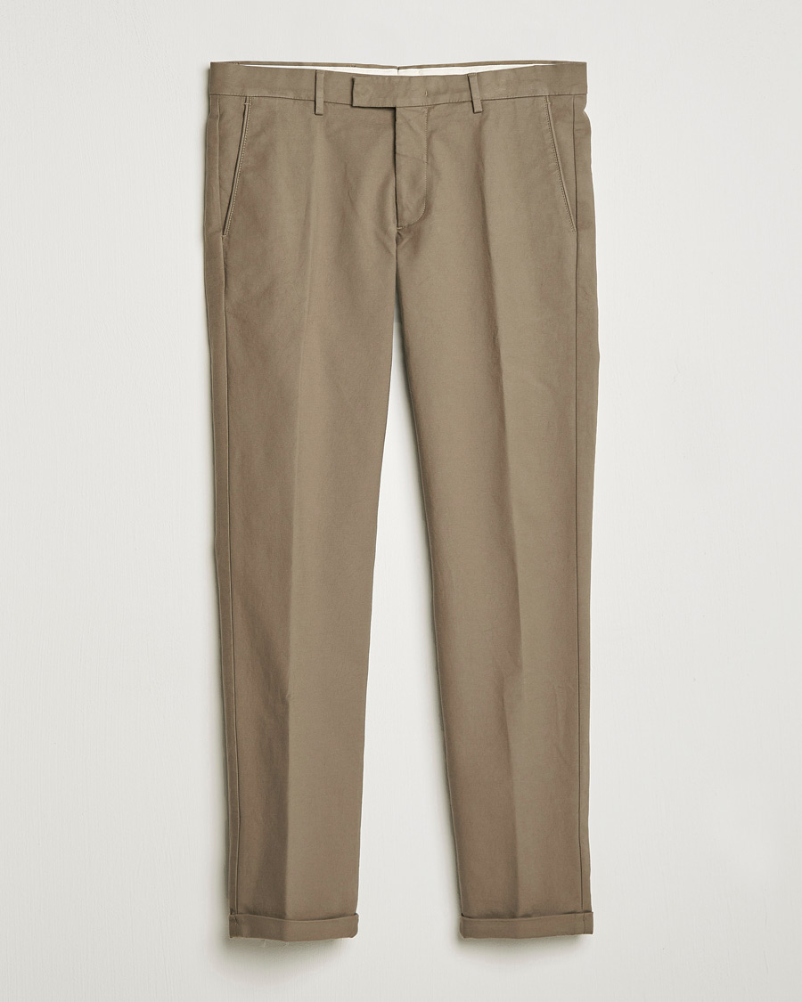 Hombres | Pantalones | NN07 | Scott Regular Fit Stretch Trousers Khaki