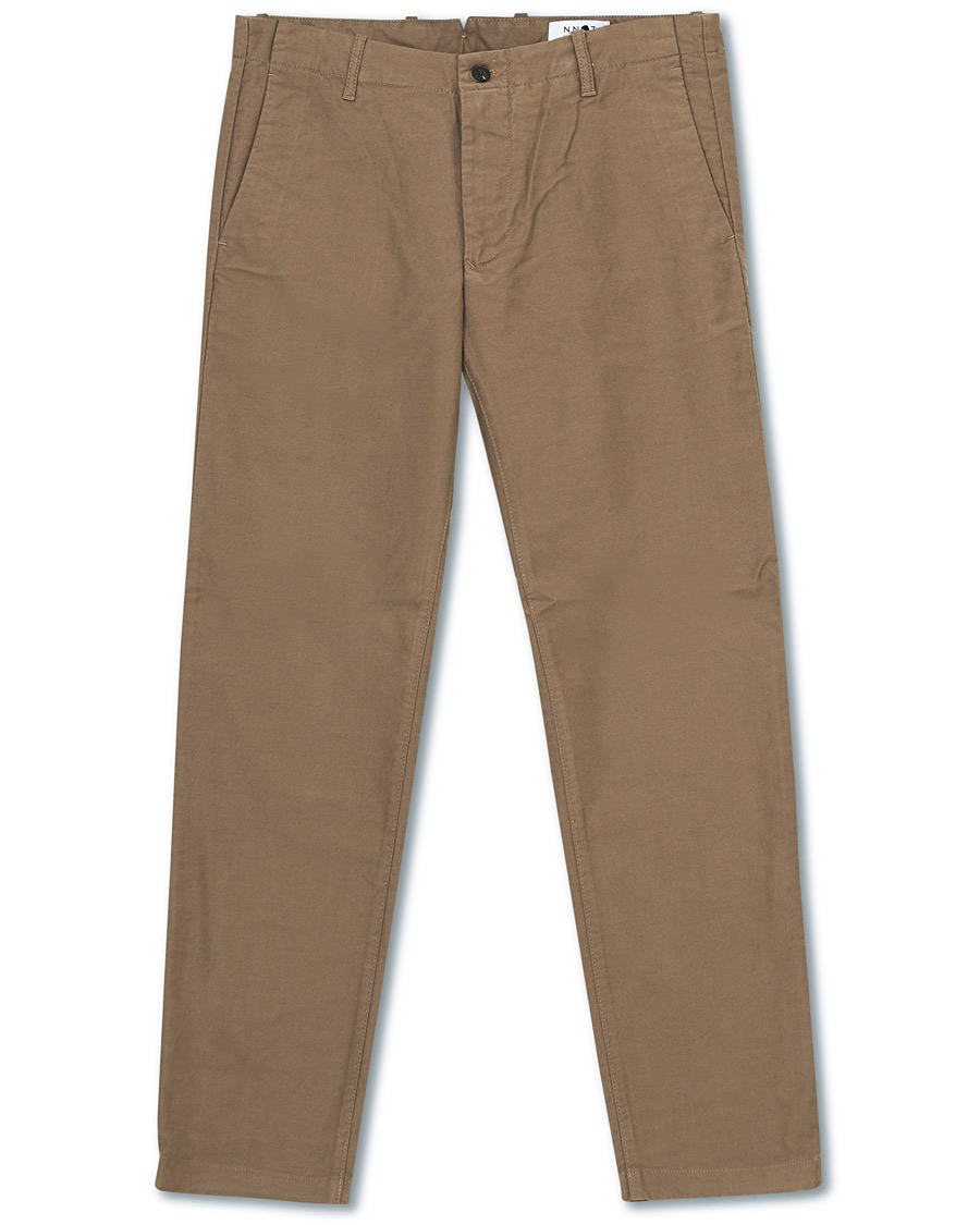 Hombres | Pantalones | NN07 | Steven Regular Fit Stretch Chinos Green Stone
