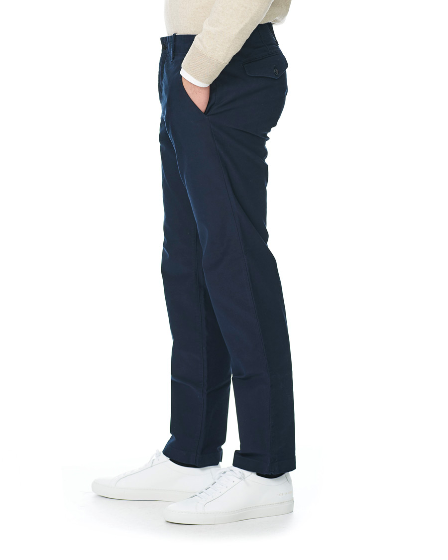 Hombres | Pantalones | NN07 | Steven Regular Fit Stretch Chinos Light Navy