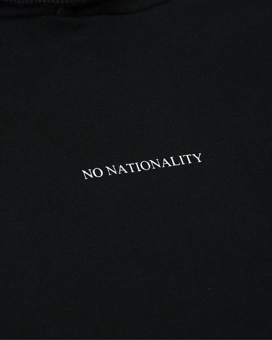 Hombres | Jerséis y prendas de punto | NN07 | Barrow Printed Hoodie Black