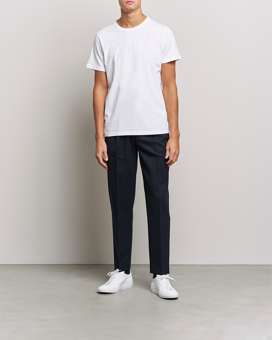 Hombres | Camisetas | NN07 | Pima Crew Neck Tee White