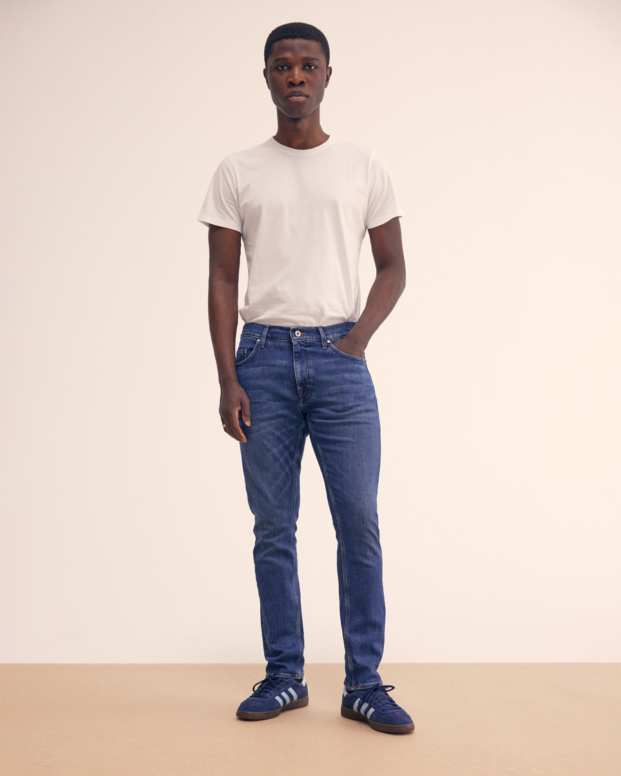 Hombres | Camisetas | NN07 | Pima Crew Neck Tee White