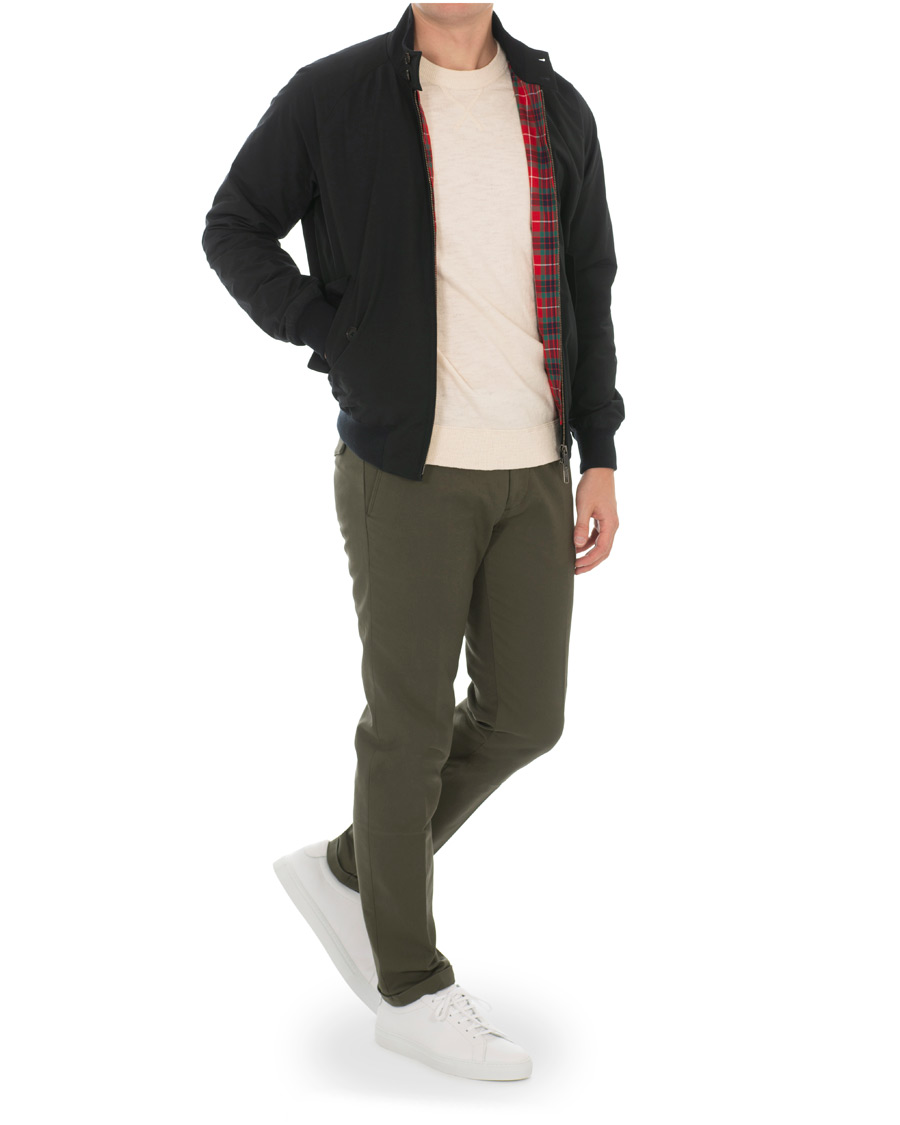 Hombres | Pantalones | NN07 | Scott Regular Fit Stretch Trousers Army Green