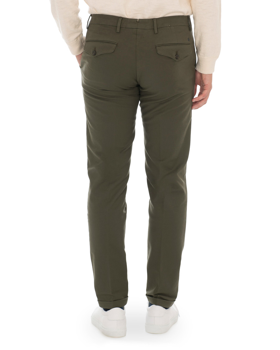 Hombres | Pantalones | NN07 | Scott Regular Fit Stretch Trousers Army Green