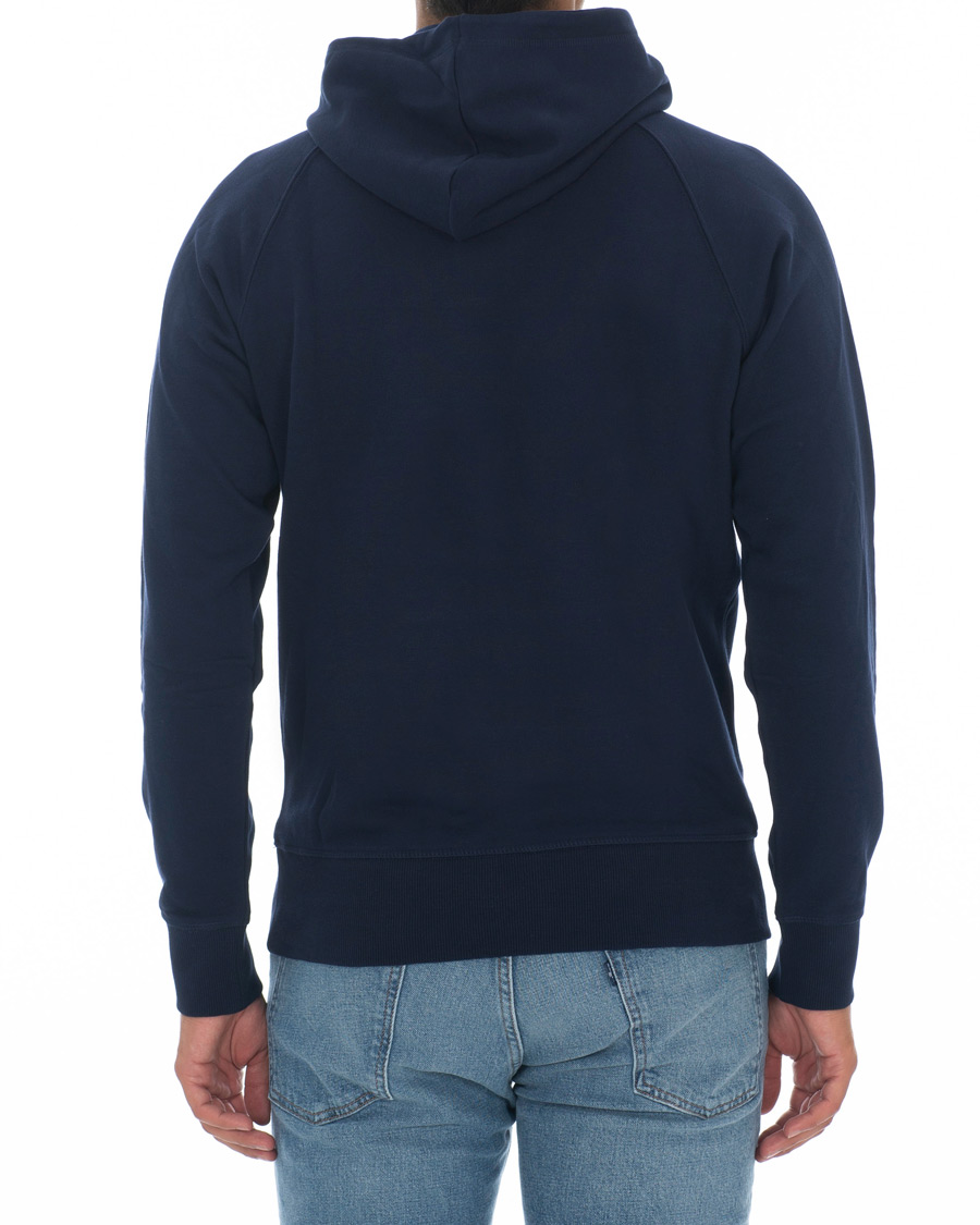 Hombres | Jerséis y prendas de punto | GANT | Archive Hoodie Evening Blue