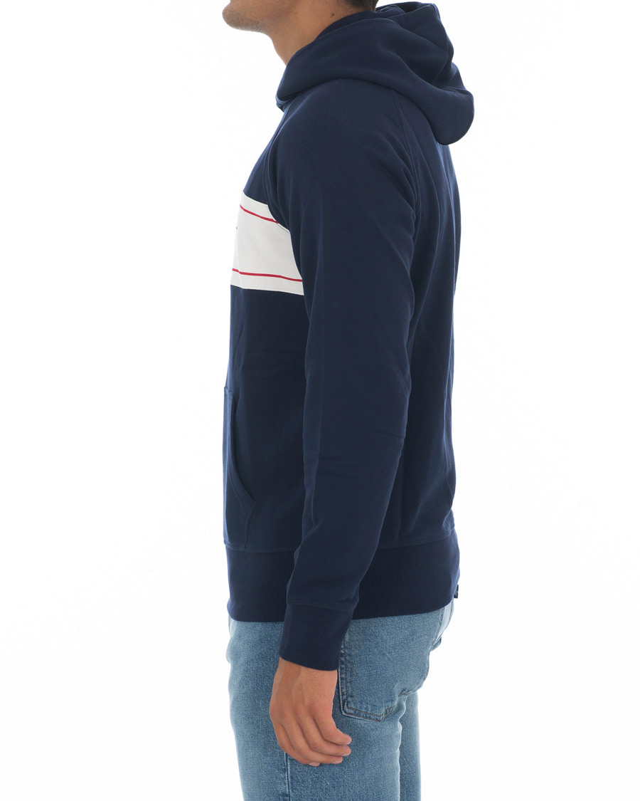 Hombres | Jerséis y prendas de punto | GANT | Archive Hoodie Evening Blue