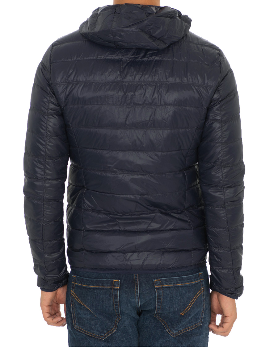 Hombres | Abrigos y chaquetas | EA7 | Train Core Light Down Hoodie Jacket Navy