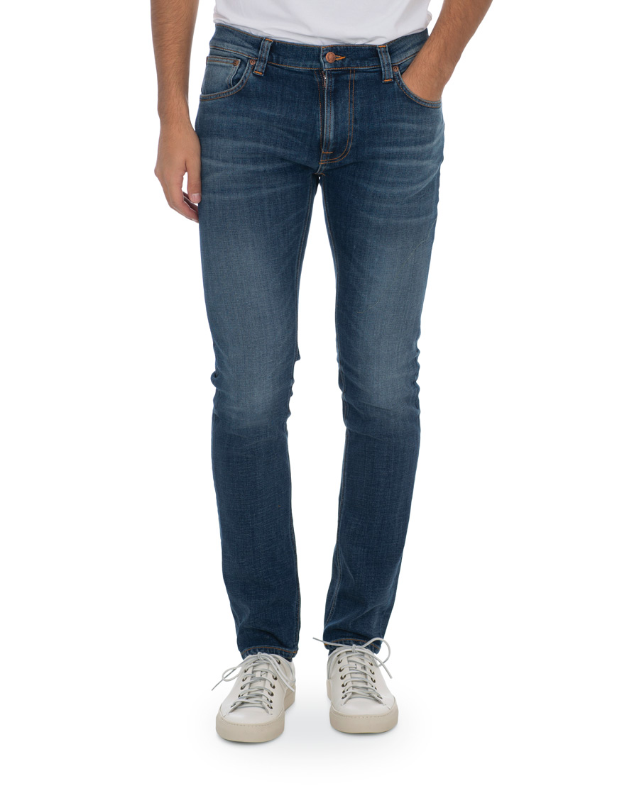 Hombres | Vaqueros | Nudie Jeans | Thin Finn Organic Jeans Indigo Dreams
