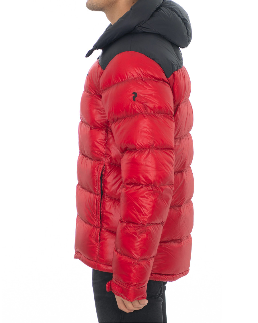 Hombres | Abrigos y chaquetas | Peak Performance | Frost Glacier Down Hood Jacket Red