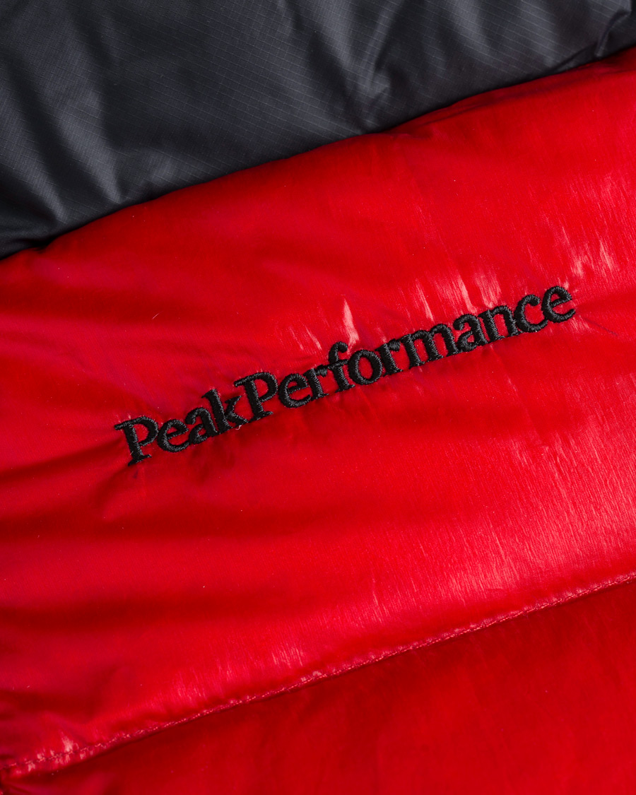 Hombres | Abrigos y chaquetas | Peak Performance | Frost Glacier Down Hood Jacket Red
