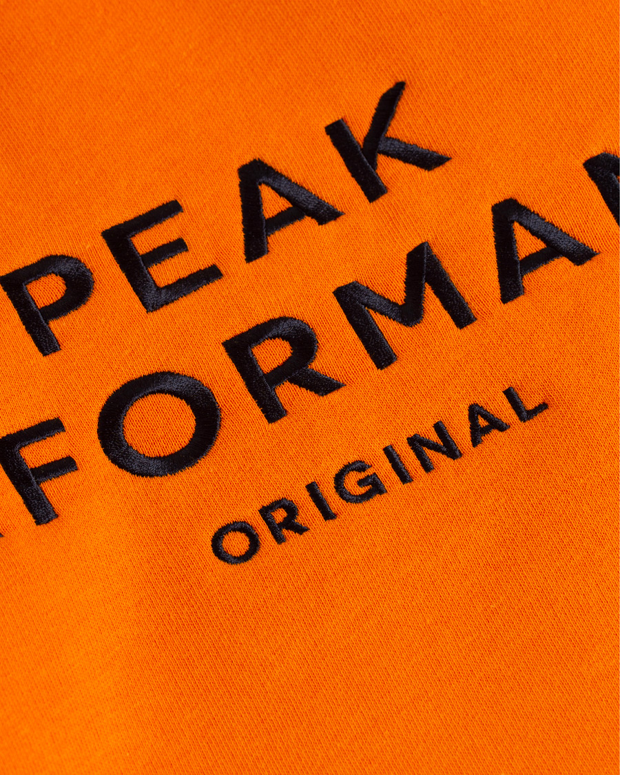 Hombres | Jerséis y prendas de punto | Peak Performance | Logo Hoodie Orange