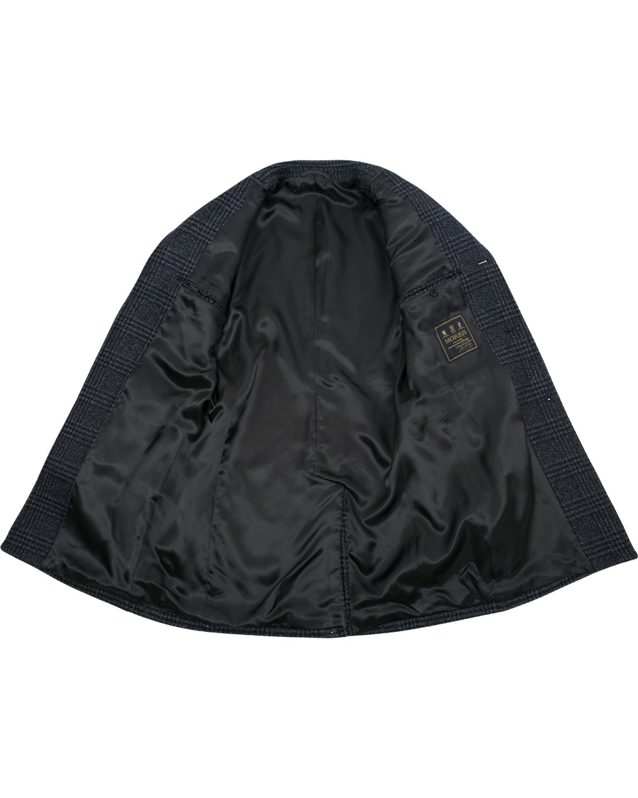 Hombres | Abrigos y chaquetas | Morris | Wesley Check Coat Navy