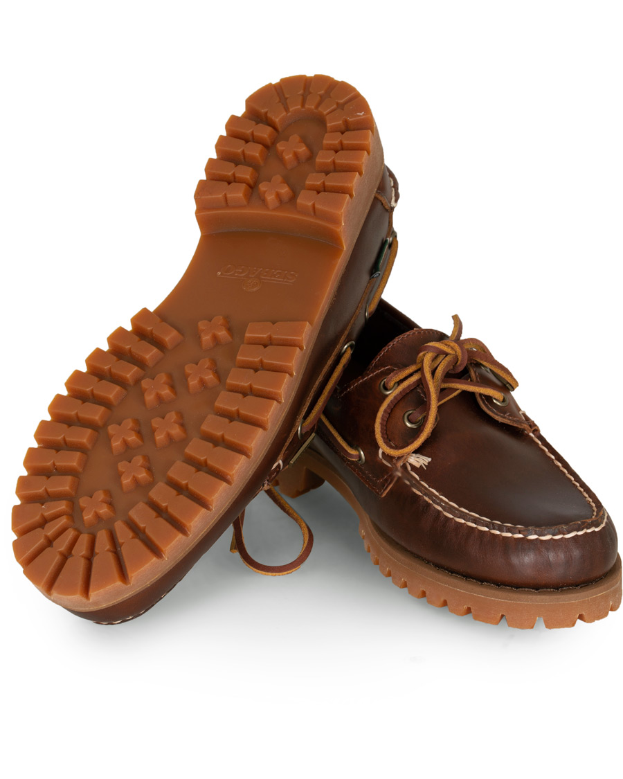 Hombres | Sebago Ranger Waterproof Boat Shoe Brown | Sebago | Ranger Waterproof Boat Shoe Brown
