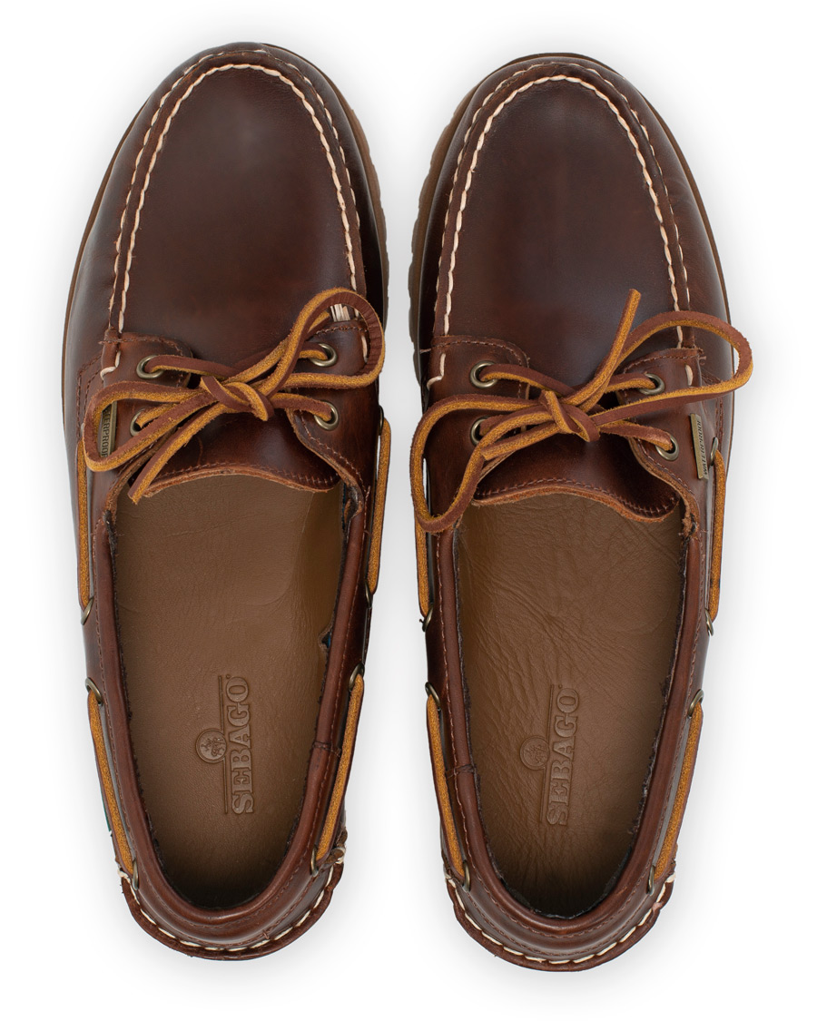 Hombres | Sebago Ranger Waterproof Boat Shoe Brown | Sebago | Ranger Waterproof Boat Shoe Brown