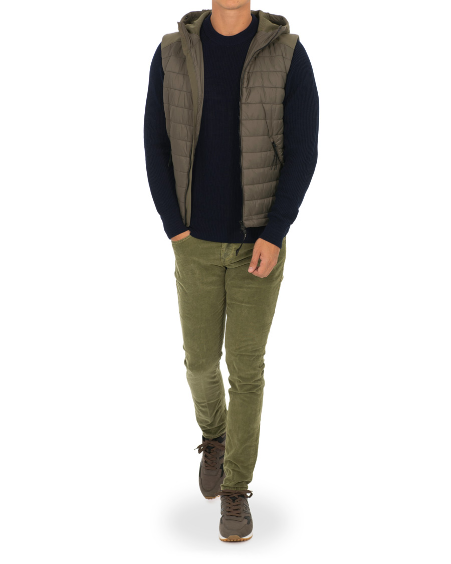 Hombres | Pantalones | Dondup | George Corduroy Trousers Green
