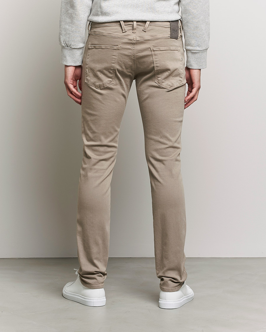 Hombres | Pantalones | Replay | Anbass Hyperflex X.Lite 5-Pocket Pants Sand