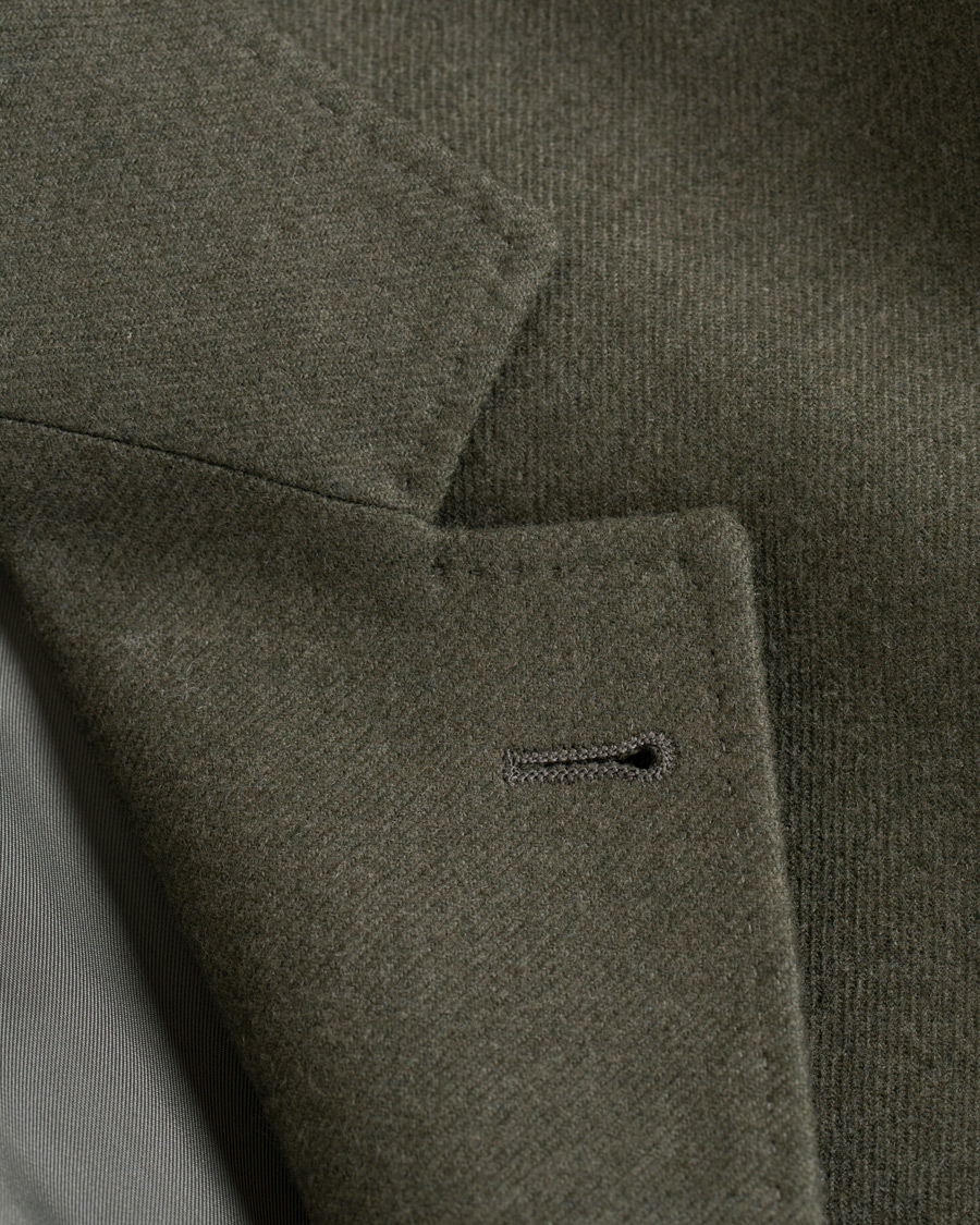 Hombres | Blazers | Brunello Cucinelli | Cashmere Blend Patch Pocket Blazer Green