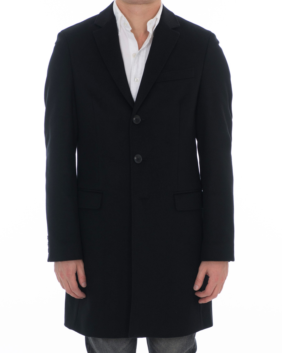 Hombres | Abrigos y chaquetas | Tommy Hilfiger | Chestfield Wool Coat Black