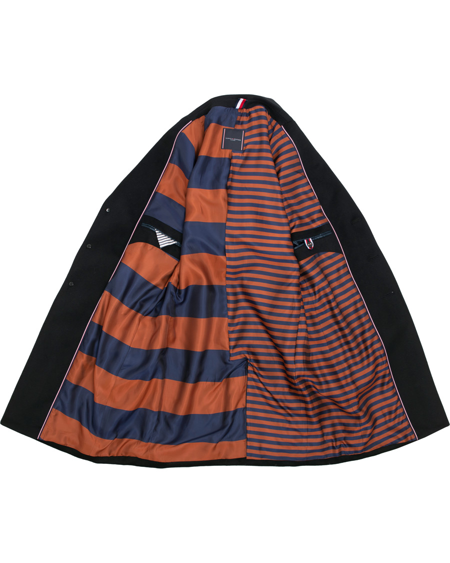 Hombres | Abrigos y chaquetas | Tommy Hilfiger | Chestfield Wool Coat Black