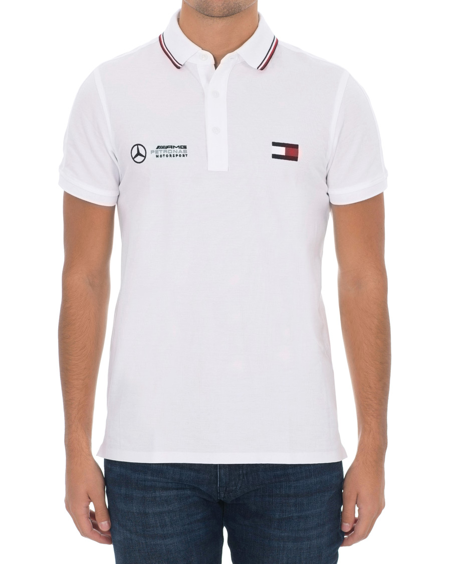 Hombres | Polos | Tommy Hilfiger | Mercedes Benz Polo Bright White