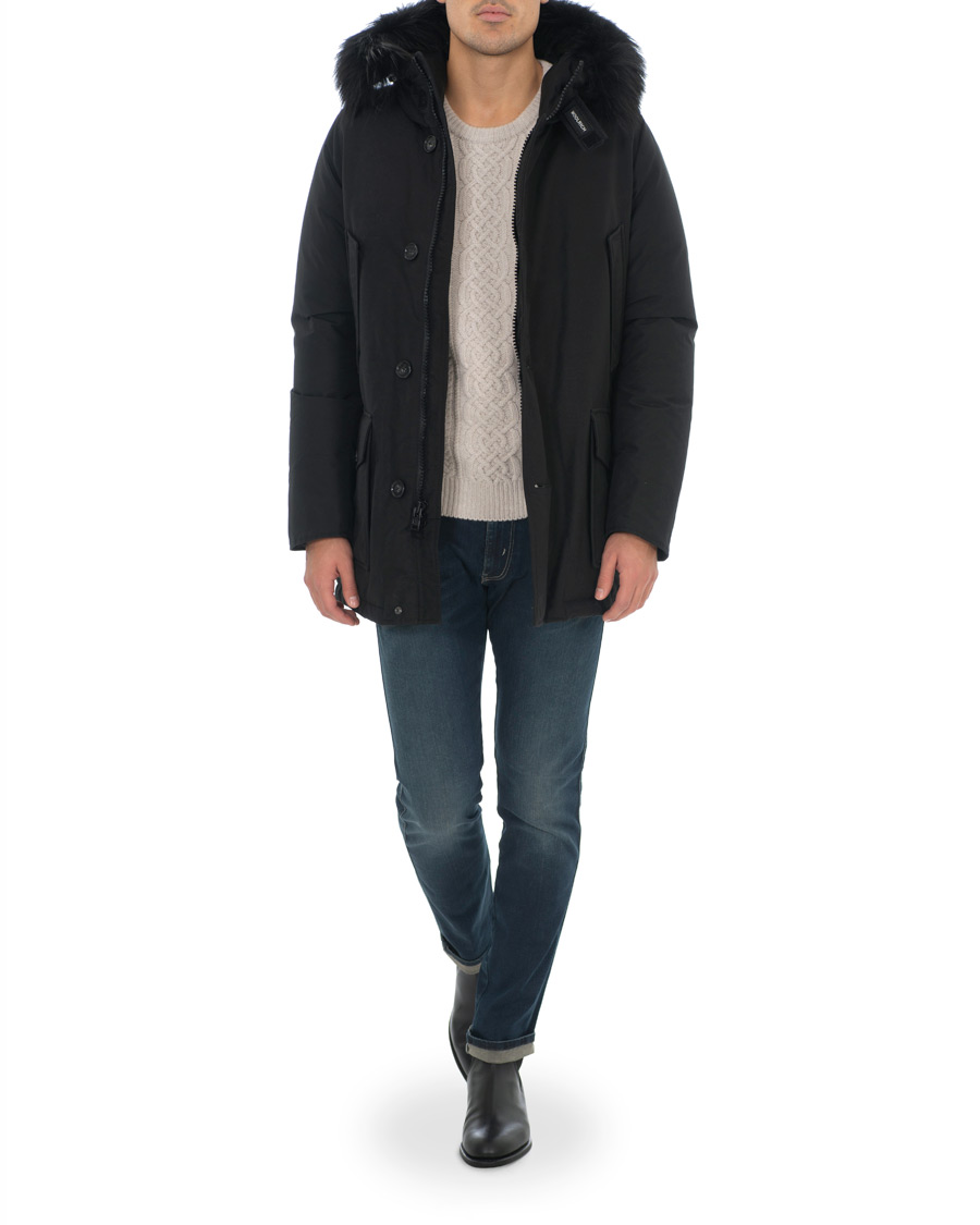 Hombres | Abrigos y chaquetas | Woolrich | Artic Parka Tonal Fur New Black