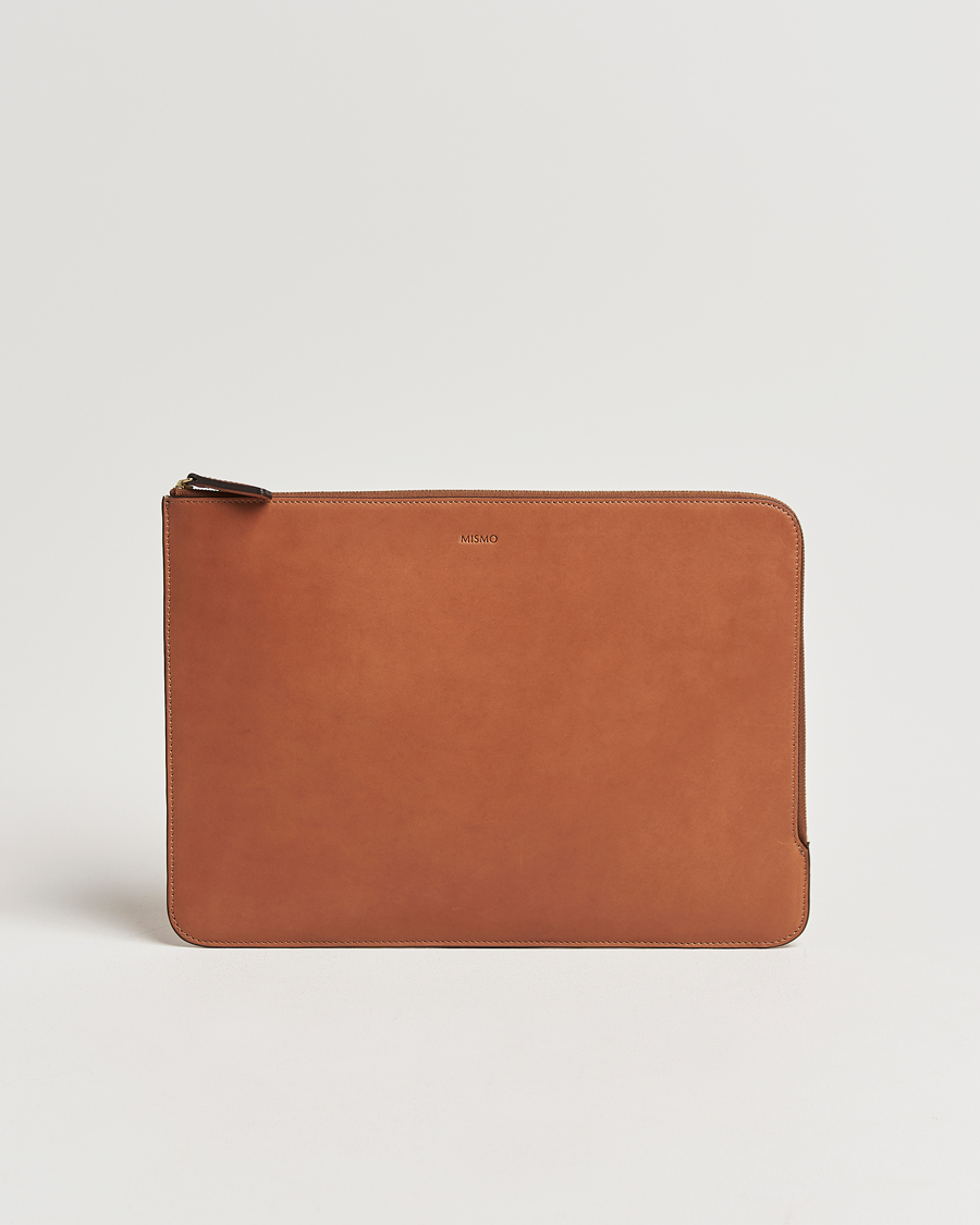 Hombres | Mismo Full Grain Leather Laptop Cover 14