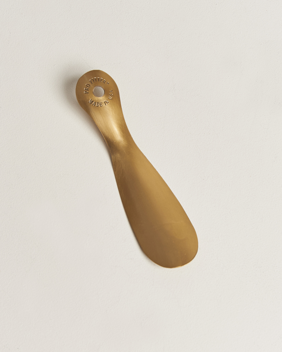 Hombres | Red Wing Shoes Antique Brass Boot Horn | Red Wing Shoes | Antique Brass Boot Horn