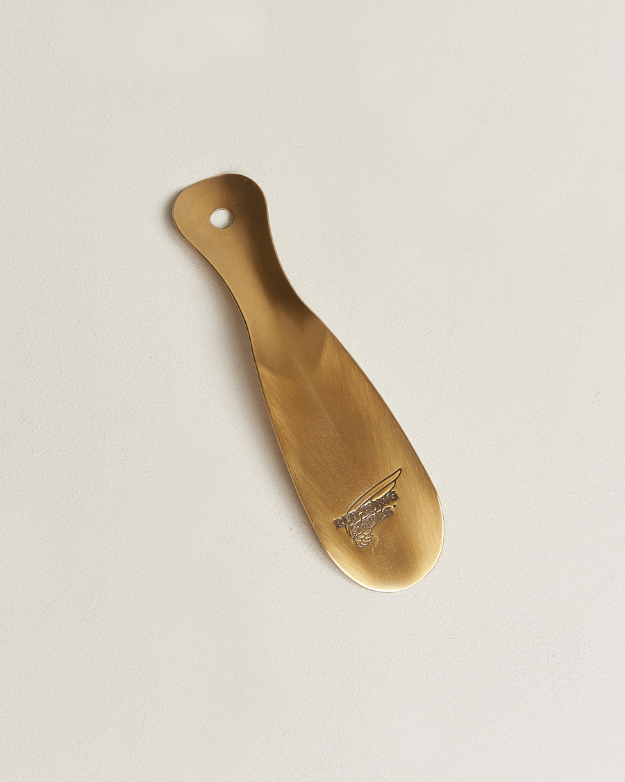 Hombres | Red Wing Shoes Antique Brass Boot Horn | Red Wing Shoes | Antique Brass Boot Horn