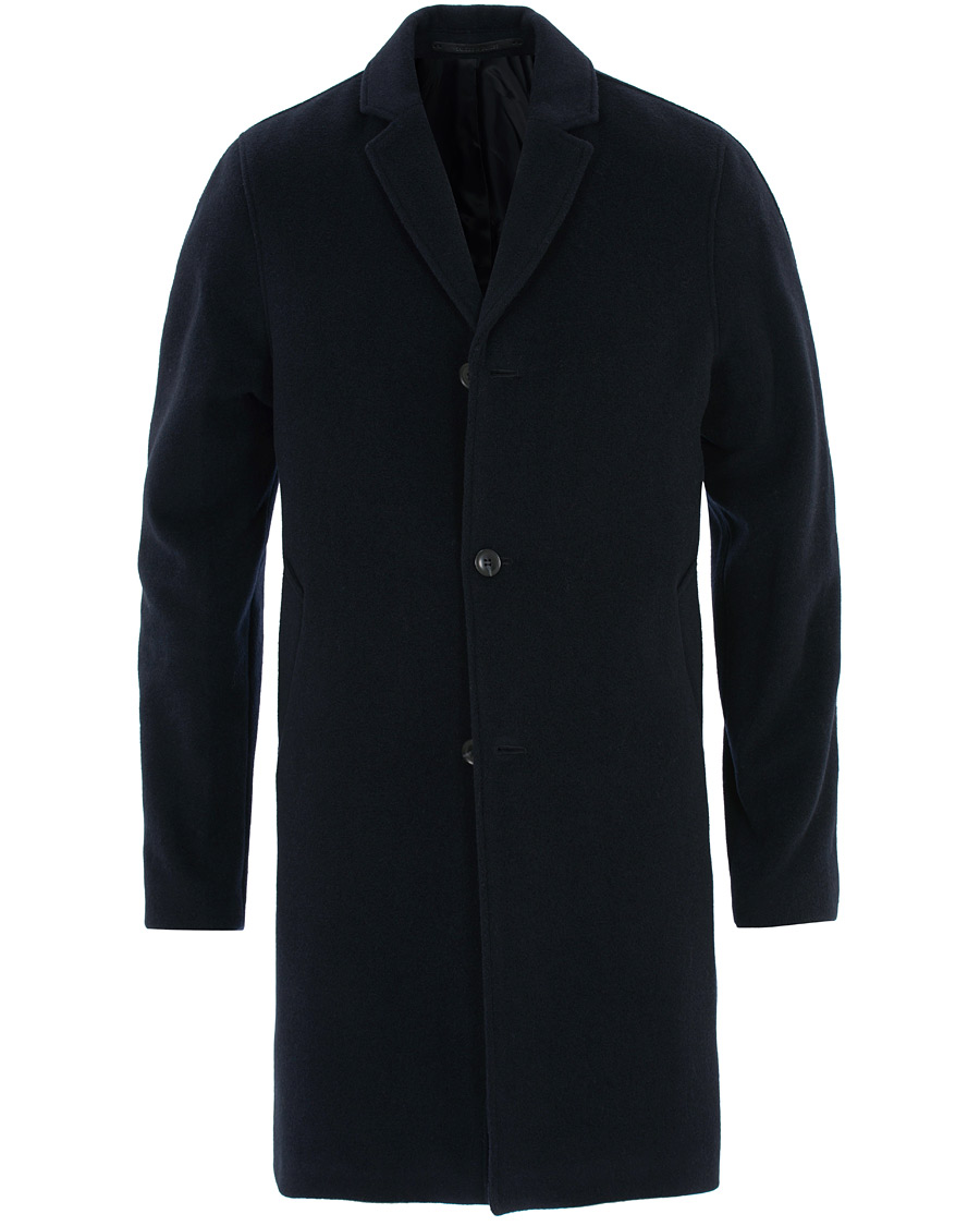 Hombres | Abrigos y chaquetas | Samsøe Samsøe | Samsøe & Samsøe Bryn Wool Coat Night Sky