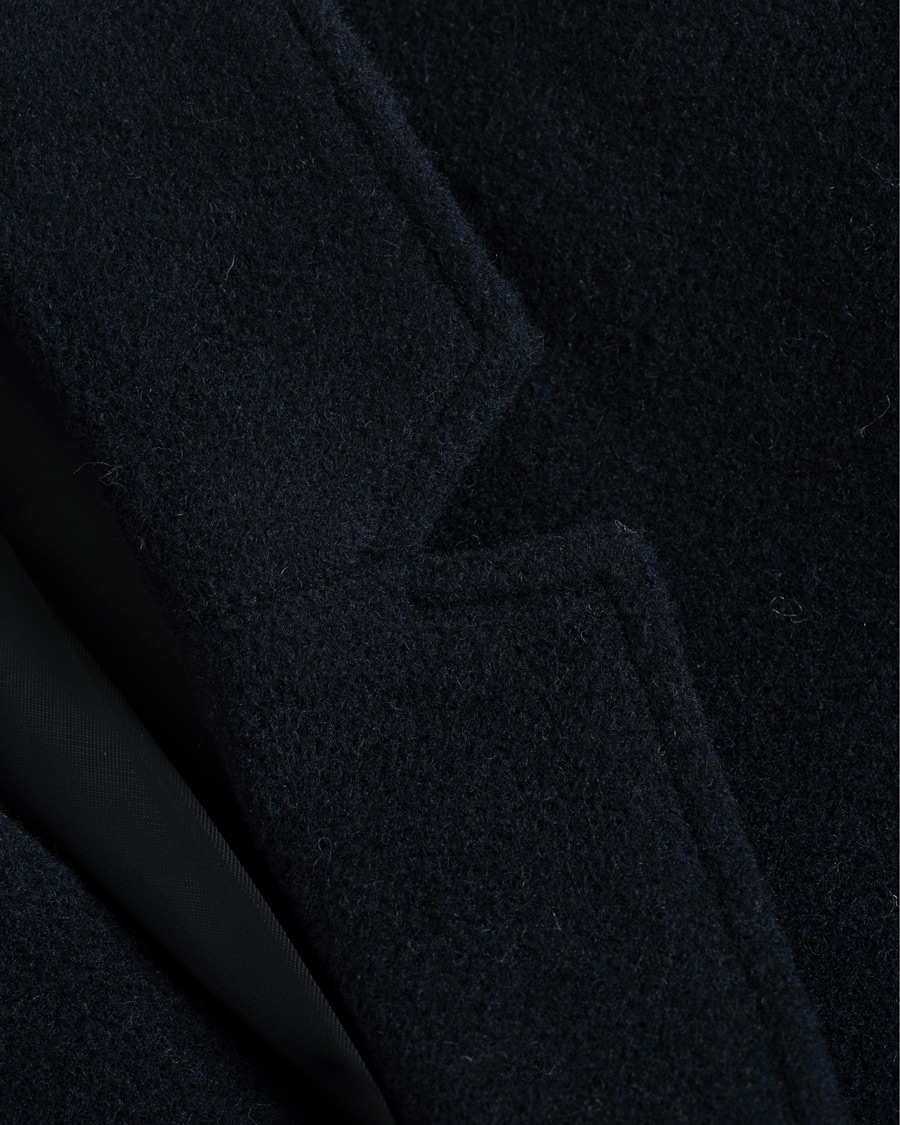 Hombres | Abrigos y chaquetas | Samsøe Samsøe | Samsøe & Samsøe Bryn Wool Coat Night Sky