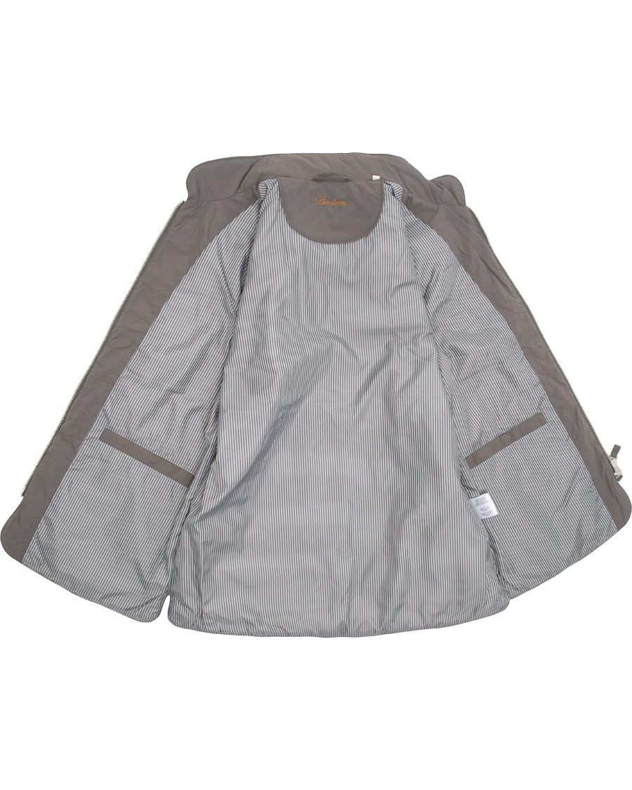 Hombres | Abrigos y chaquetas | Stenströms | Soft Quilted Nylon Vest Grey